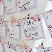 Laden Sie das Bild in den Galerie-Viewer, Spielkarten Fotobox Rosa florares Design.