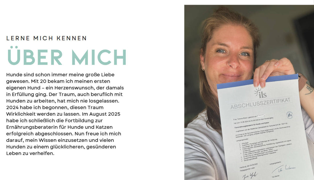 🩺 Individuelle Ernährungsberatung für Hunde & Katzen